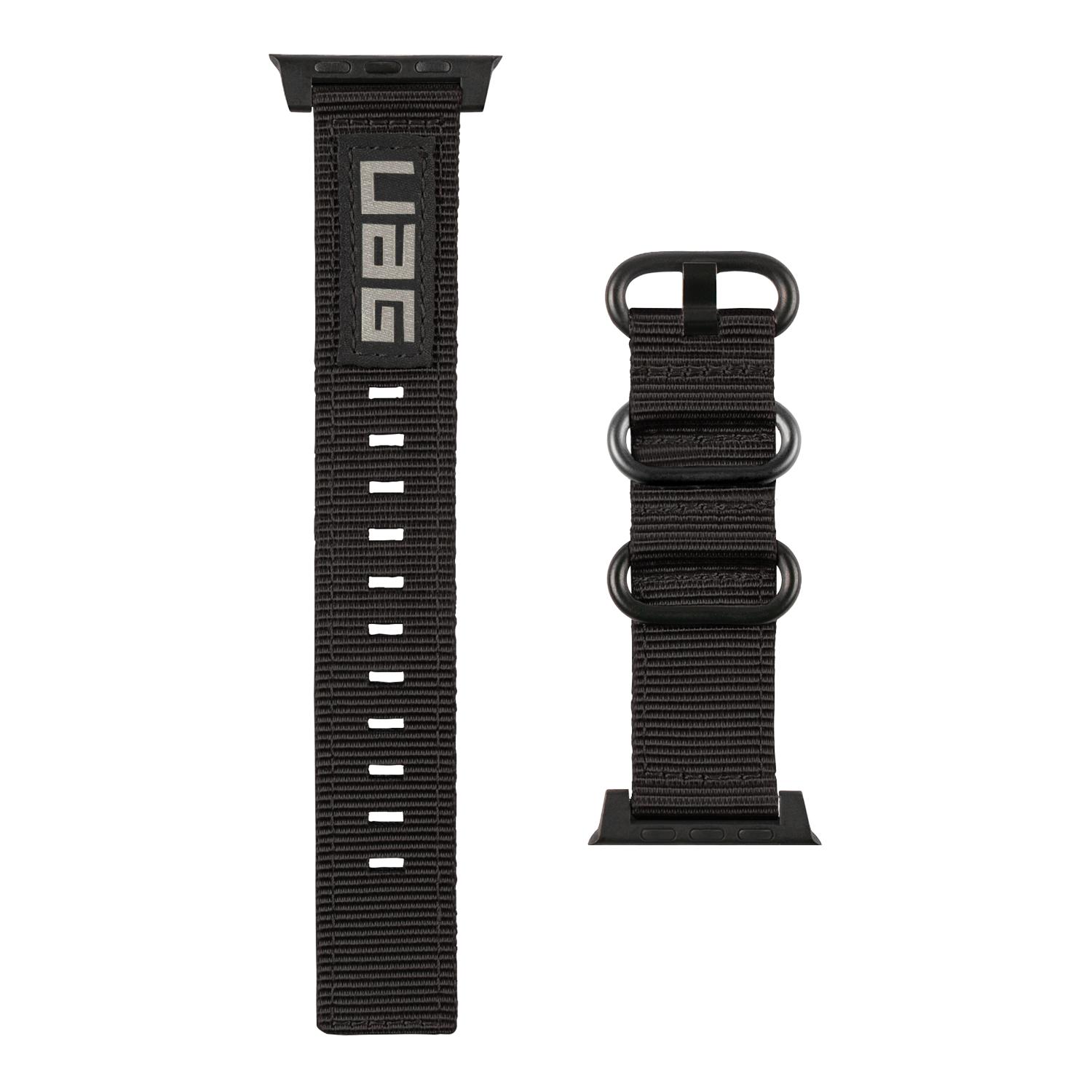 Nato Eco Strap Apple Watch 41mm Series 8 Zwart