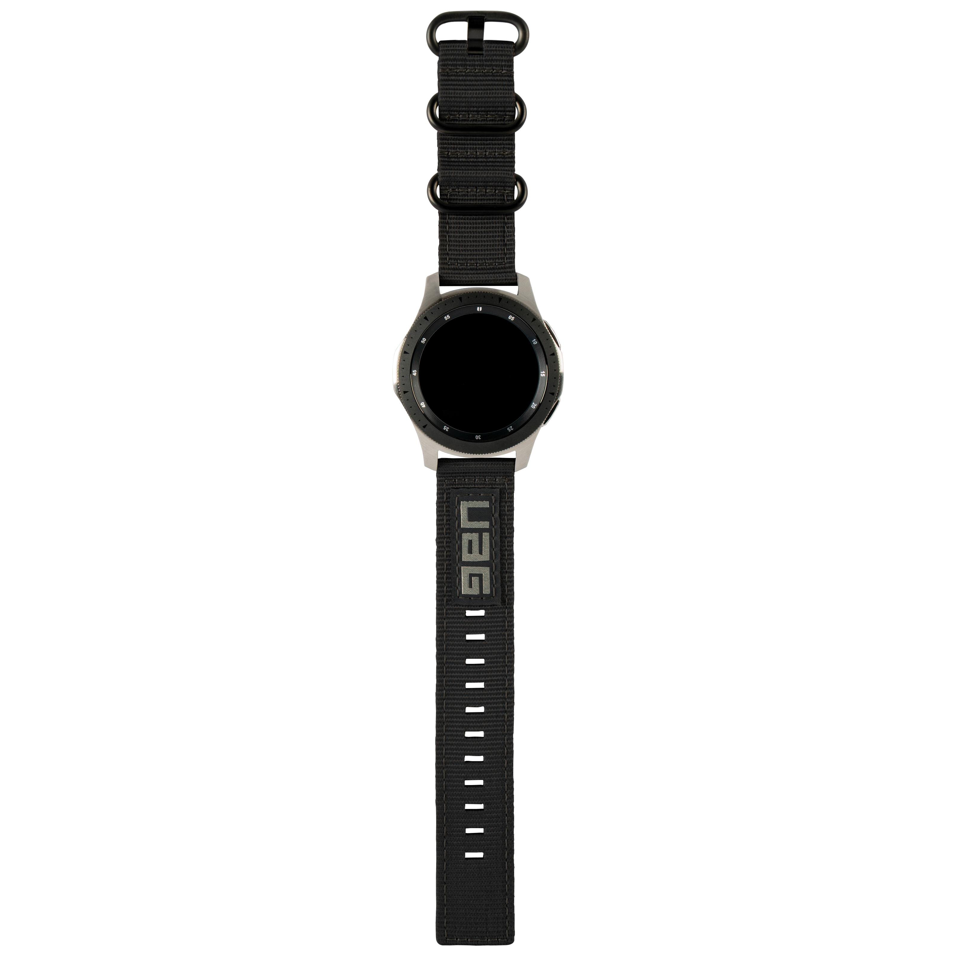 Nato Eco Strap Samsung Galaxy Watch 3 45mm Zwart