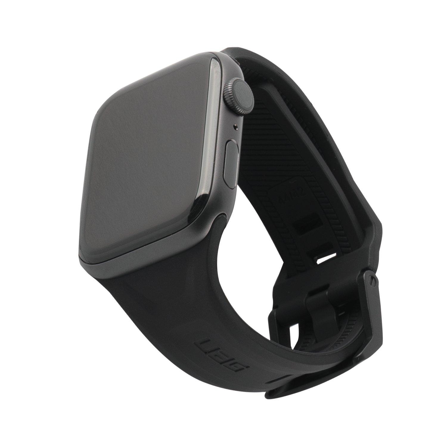 Scout Silicone Strap Apple Watch 42/44/45 mm Zwart