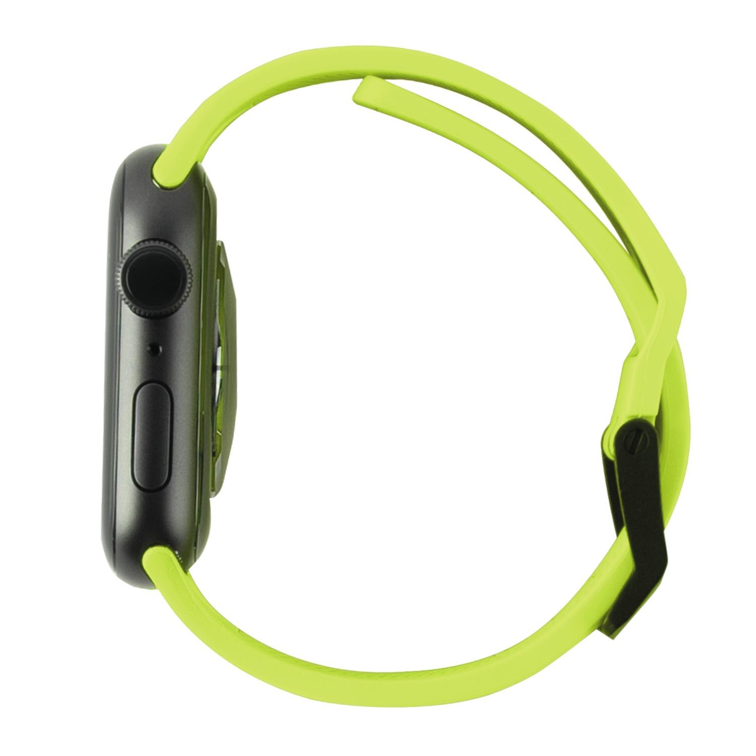 Scout Silicone Strap Apple Watch 42/44/45 mm Neon Green