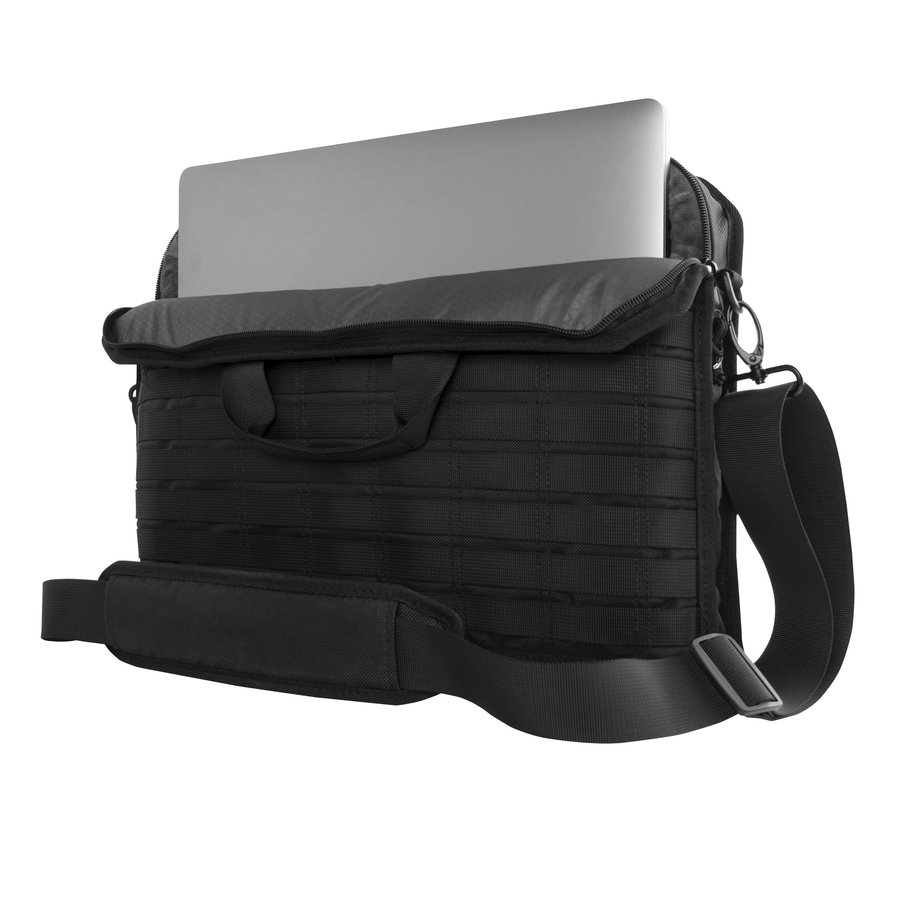 Tactical Slim Brief Laptop Zwart