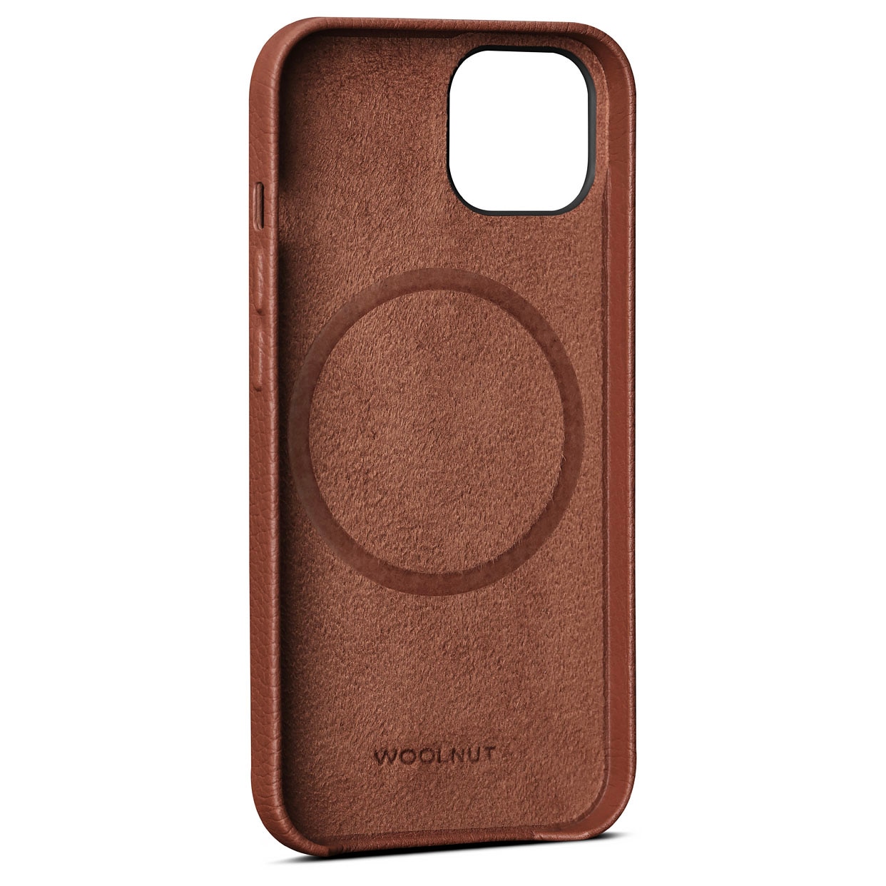 Leather Case MagSafe iPhone 13 Cognac