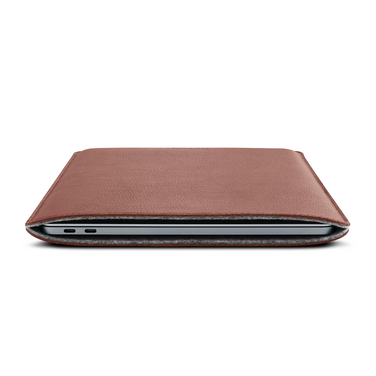 Leather Sleeve MacBook 13" Cognac