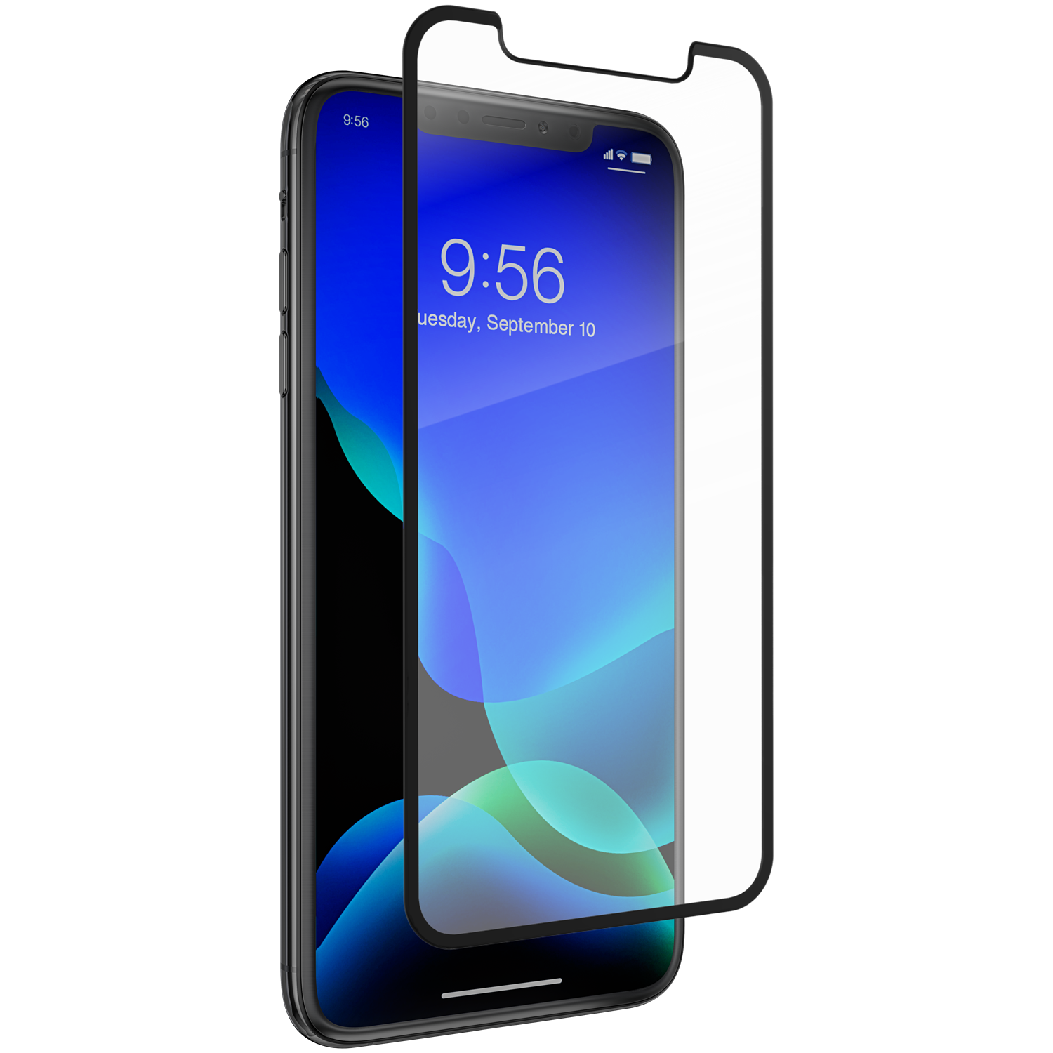 InvisibleShield Glass Elite Edge iPhone 11 Pro Max/XS Max Zwart