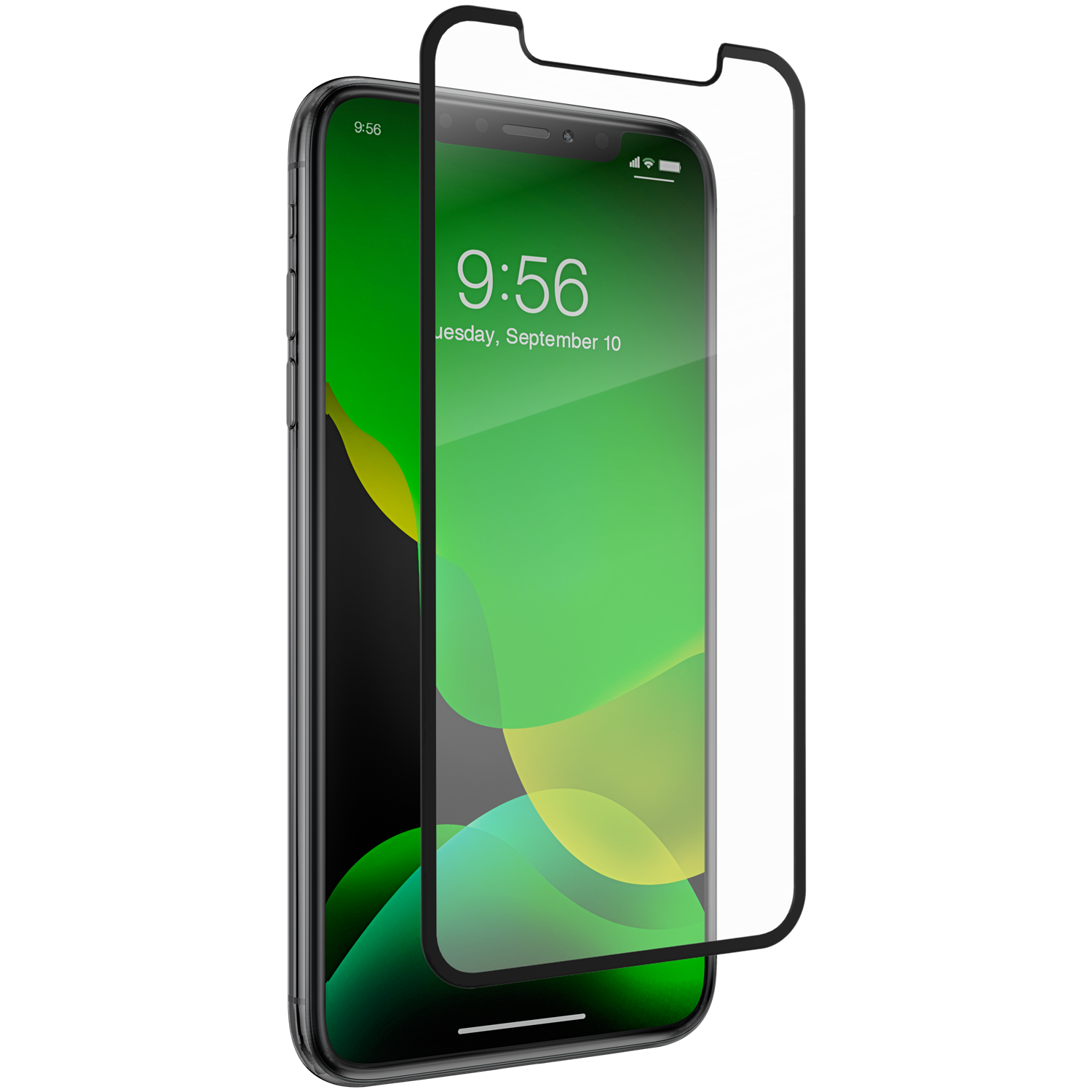 InvisibleShield Glass Elite Edge iPhone 11/XR Zwart